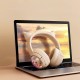 Бездротові Bluetooth навушники Onikuma B5 Cat Ear Wireless Gaming Headset BT 5.0 Ivory